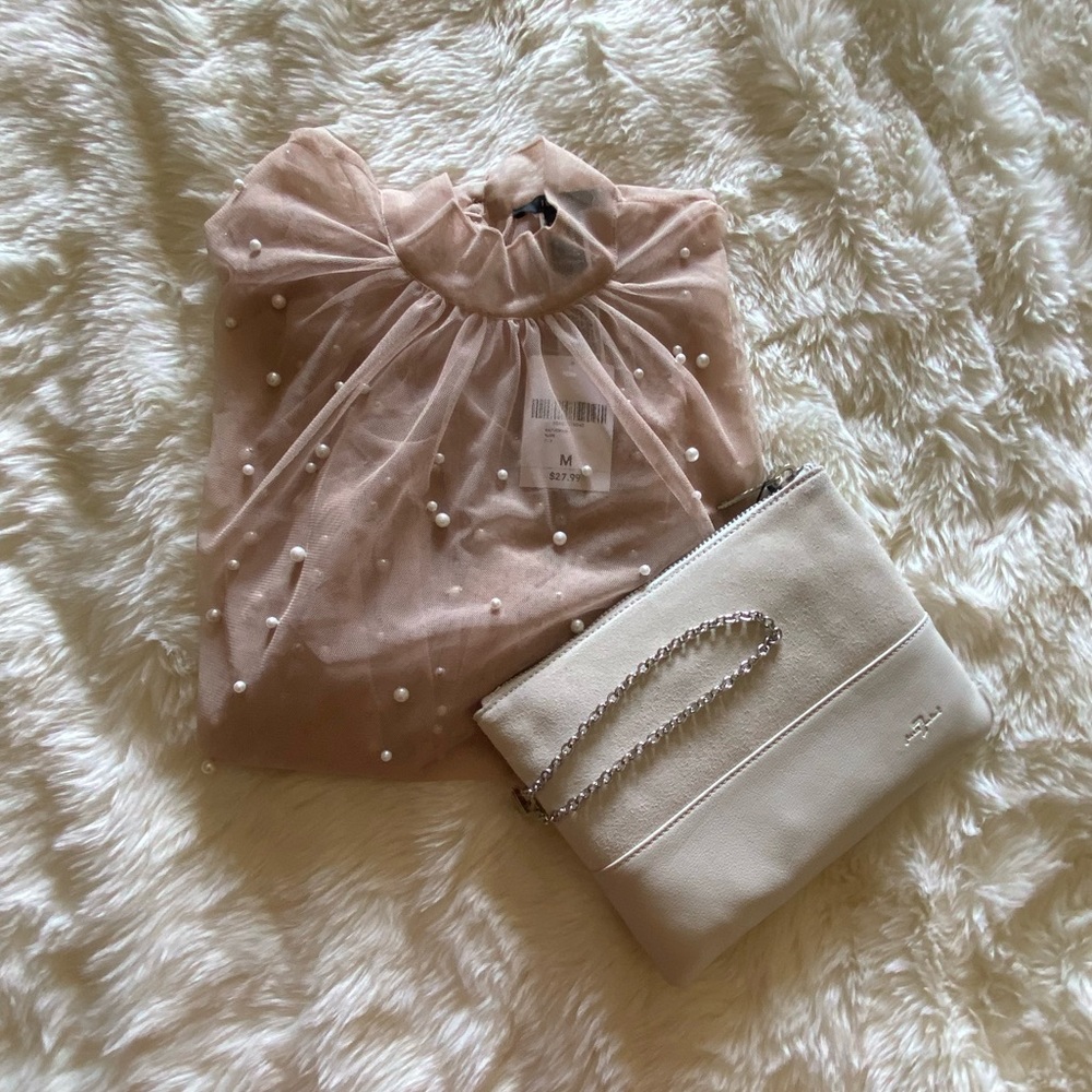 Forever 21 Pearl Blouse